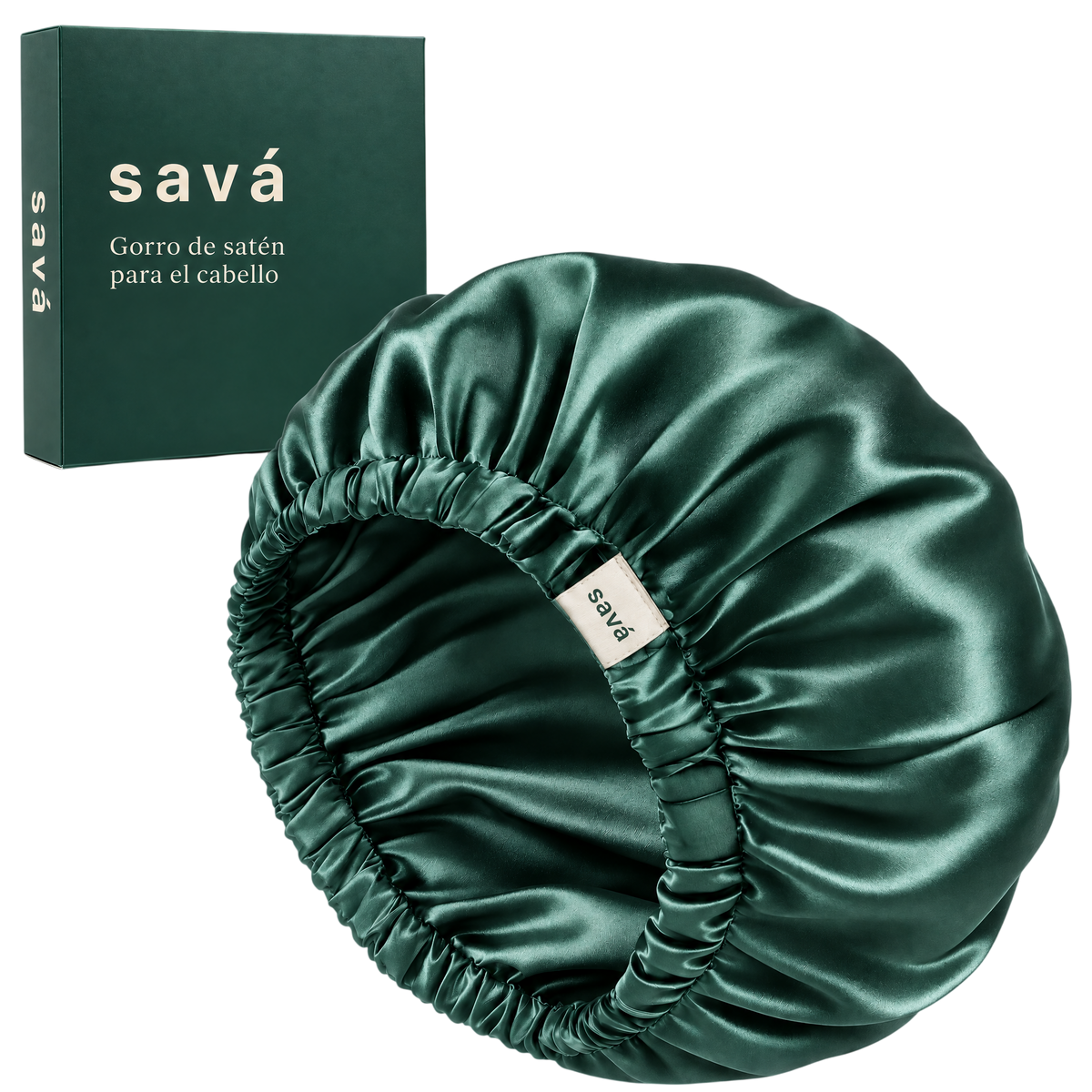 Gorro de satén